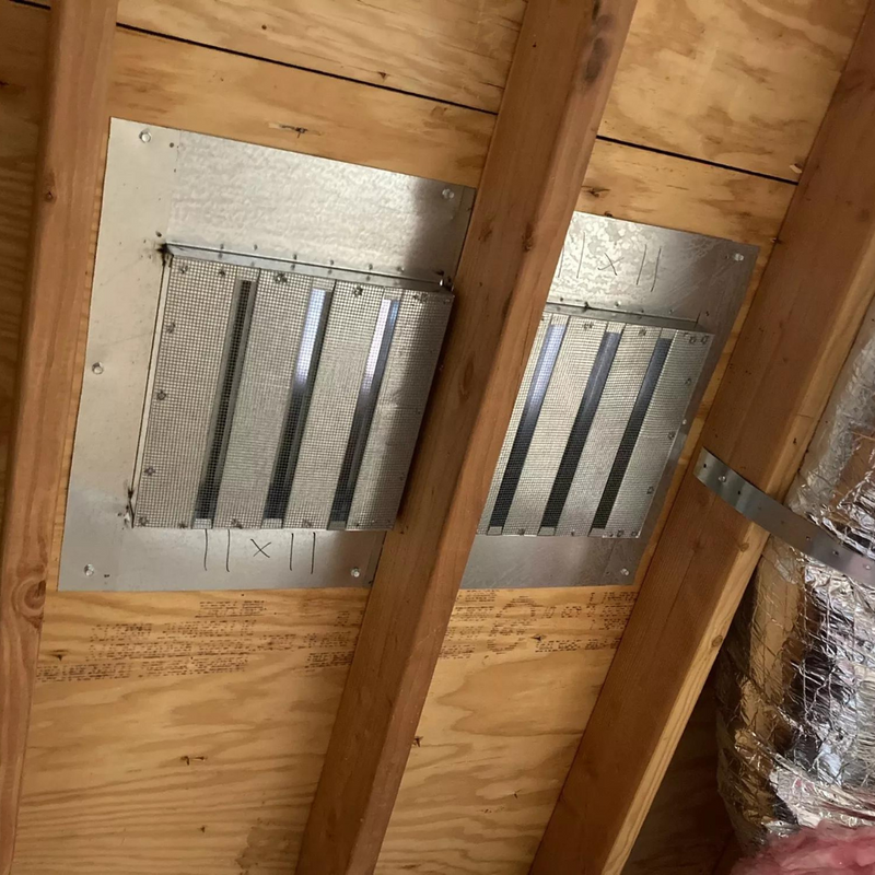 Sub Flashing Vents (Retrofit) 12" x 12"-3
